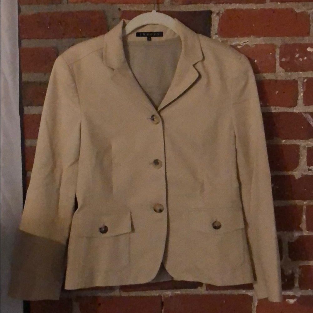 Khaki Theory Blazer